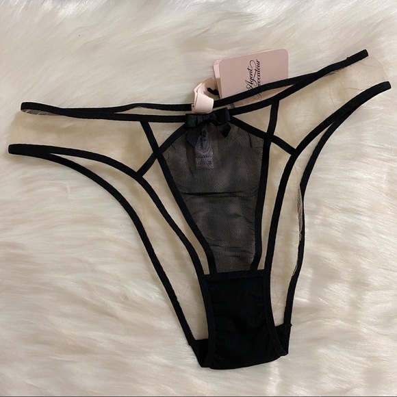 NWT Agent Provocateur Cherise Black Full Brief AP3 Medium - Picture 7 of 8